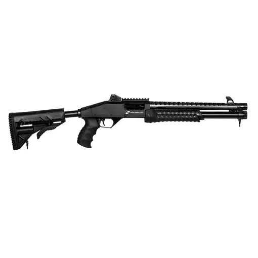 Espingarda CBC Military 3.0 12 GA Cano 14" Coronha Retrátil Oxidada Full