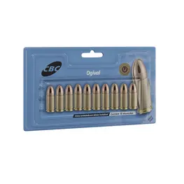 Munição CBC Calibre 9mm Luger ETOG 124gr Blister 10un