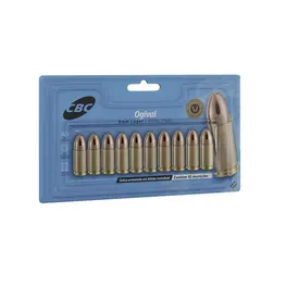 Munição CBC Calibre 9mm Luger ETOG 115gr Blister 10un