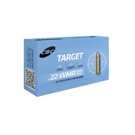 Munição CBC Calibre .22 WMR ETOG 40gr Target Caixa 50un