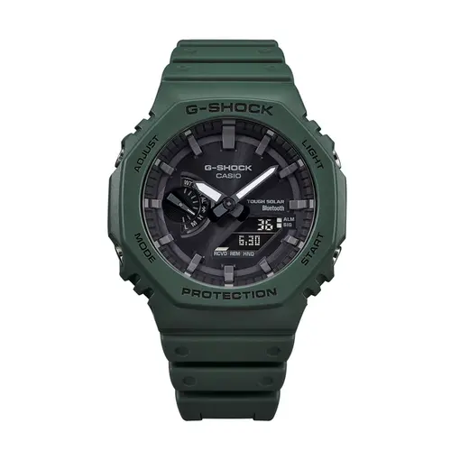 Relógio G-Shock Carbon Core Guard GA-B2100-3ADR Bluetooth Verde