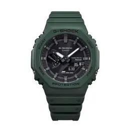 Relógio G-Shock Carbon Core Guard GA-B2100-3ADR Bluetooth Verde