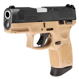 Pistola Taurus G2c T.O.R.O Calibre .38 TPC Cano 3,26" Oxidado Tan