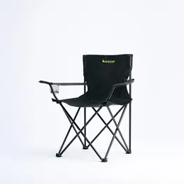 Cadeira Hawapi Kaypi, Cap. 110kg, Estrutura Em aço, Preto