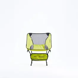 Cadeira Moon Chair Alumínio Picchu Ultraleve Verde Limão e Preto - Hawapi