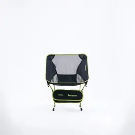 Cadeira Moon Chair Alumínio Picchu Ultraleve Preto e Verde Limão - Hawapi