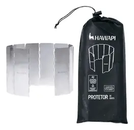 Protetor De Vento Hawapi, 10 Placas De Aluminio