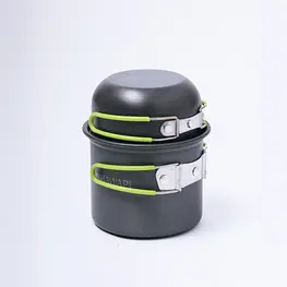 Conjunto De Panelas Hawapi, 2 Pecas, Verde Limão