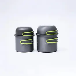 Conjunto De Panelas Hawapi, 4 Pecas, Verde Limão