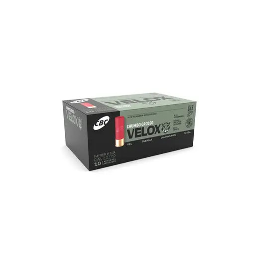 Cartucho CBC 12 GA Câmara 70mm Chumbo SG1 32 g Caixa 10un Cartucho CBC 12 GA Câmara 70mm Chumbo SG1 32 g Caixa 10un