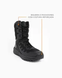 Bota Invictus Arion  8" Preta