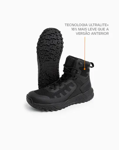 Bota Invictus Arion 2.0 6" - Preta Bota Invictus Arion 2.0 6" - Preta