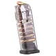 Carregador ETS para Glock  G19 e G26 15 Tiros Transparente Glock 9mm