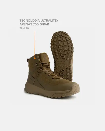 Bota Invictus Arion 2.0 6" - Coyote