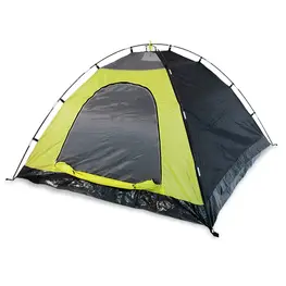 Barraca Ayllu 4 Pessoas Verde Limão e Preto- Hawapi