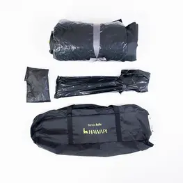 Barraca Ayllu 4 Pessoas Verde Limão e Preto- Hawapi