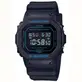 Relógio De Pulso G-Shock Digital Caixa Resina Preta Pulseira Resina Preta DW-5600BBM-1DR