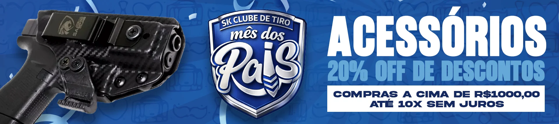 Acessórios com 20% OFF à partir de R$ 1.000,00