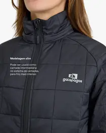 Jaqueta Puffer Galapagos Ibex Thermolite Heat Feminina