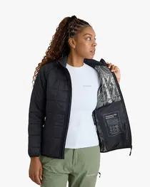 Jaqueta Puffer Galapagos Ibex Thermolite Heat Feminina
