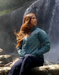 Jaqueta Puffer Galapagos Ibex Thermolite Heat Feminina