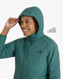 Jaqueta Puffer Galapagos Ibex Thermolite Heat Feminina