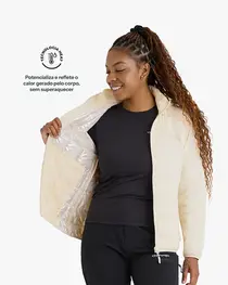 Jaqueta Puffer Galapagos Ibex Thermolite Heat Feminina