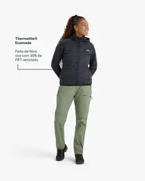 Jaqueta Puffer Galapagos Ibex Thermolite Heat Feminina