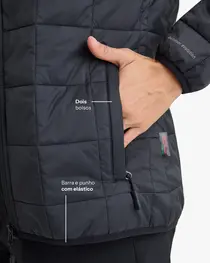 Jaqueta Puffer Galapagos Ibex Thermolite Heat Feminina
