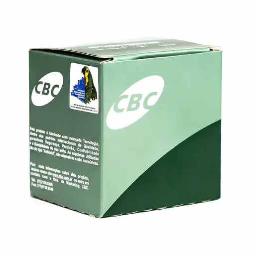 Cartucho CBC 28 GA Câmara 70mm Chumbo T 16,5g Caixa 25un