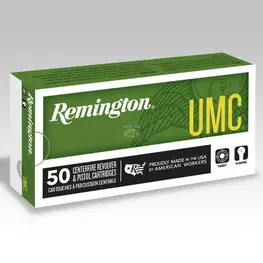 Munição Remington Calibre 9mm Luger FMJ 147gr UMC Caixa 50un