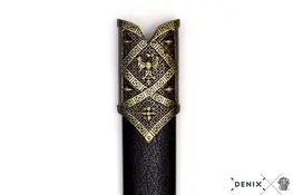 4163/N - REPLICA DECORATIVA NAO FUNCIONAL DE ESPADA DE CAVALEIRO TEMPLÁRIO, sÉCULO XII