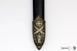 4163/N - REPLICA DECORATIVA NAO FUNCIONAL DE ESPADA DE CAVALEIRO TEMPLÁRIO, sÉCULO XII