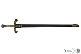 4163/N - REPLICA DECORATIVA NAO FUNCIONAL DE ESPADA DE CAVALEIRO TEMPLÁRIO, sÉCULO XII