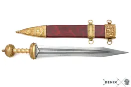 4116/L - REPLICA DECORATIVA NAO FUNCIONAL DE ESPADA ROMANA, SÉCULO I A.C