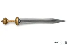 4116/L - REPLICA DECORATIVA NAO FUNCIONAL DE ESPADA ROMANA, SÉCULO I A.C