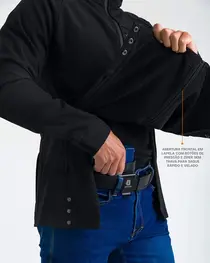Jaqueta Tática Invictus Covert Preto Masculina