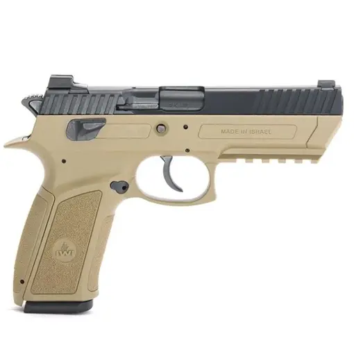 Pistola IWI Jericho II Calibre 9mm Cano 4,4" Coyote