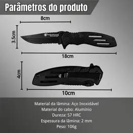 Canivete Smith & Wesson Extreme Ops SWA24S