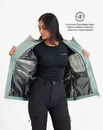 Jaqueta Impermeável Darwin Heat Feminina