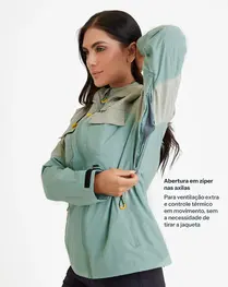 Jaqueta Impermeável Darwin Heat Feminina