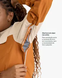 Jaqueta Impermeável Darwin Heat Feminina